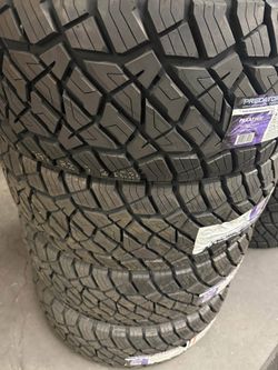 (4) 35x12.50R18 Predator AT-X Free install Financibg available