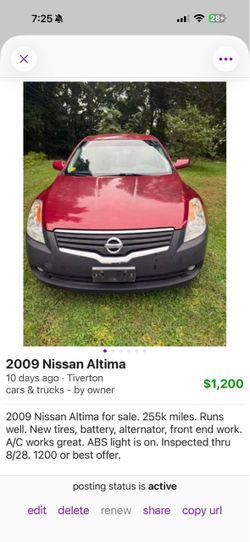 2009 Nissan Altima