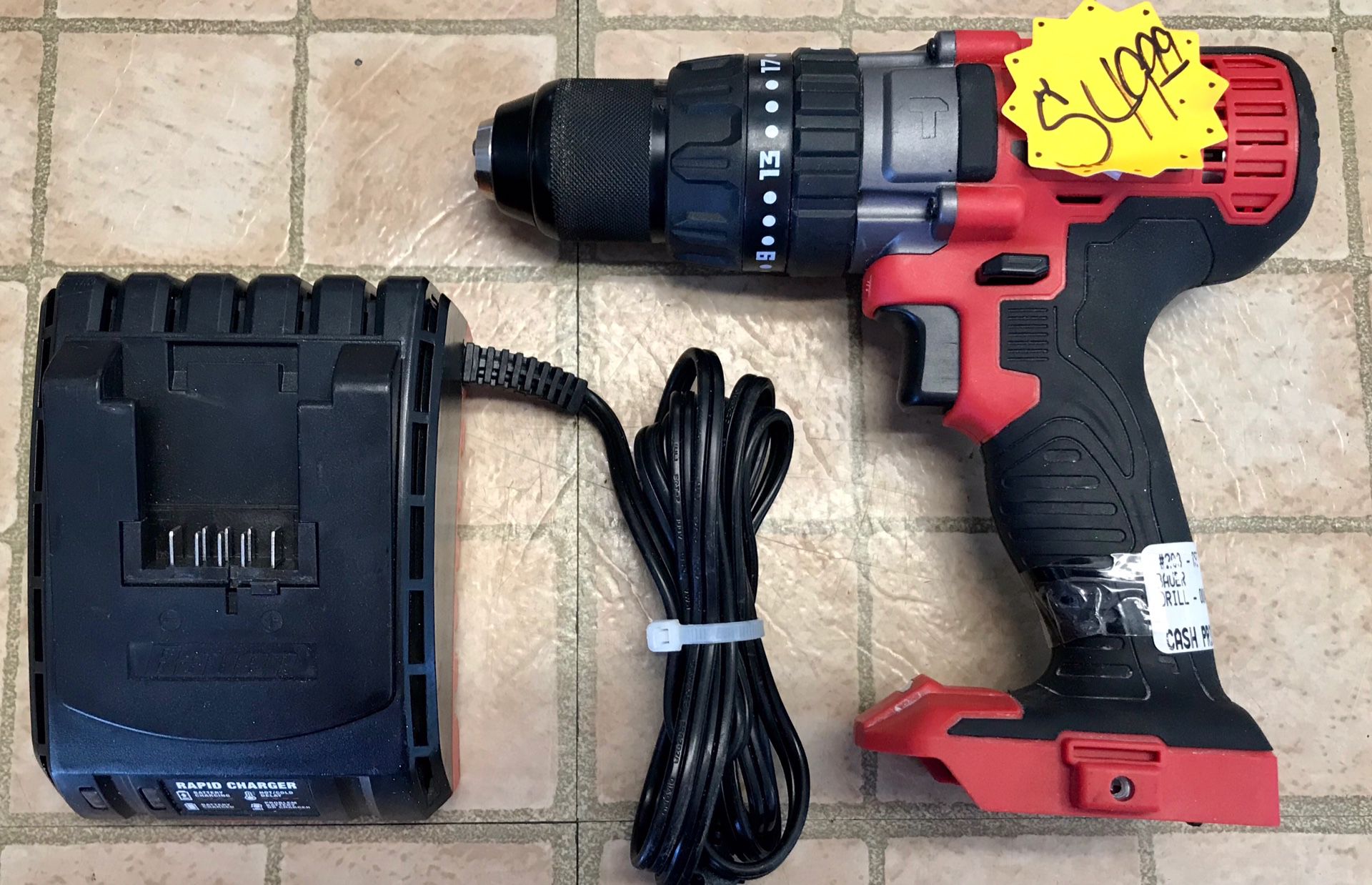 Bauer Drill Driver w/ Charger (NO BATTERY) (PRESTO PAWN)
