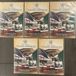 OUR STORY THE ITALIAN AMERICAN VIDEO COLLECTION 5 DVD COLLECTION