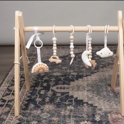 Mollify Wooden Baby Gym
