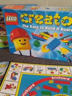 LEGO Creator The Race to Build It Board Game and 4107 Building Set