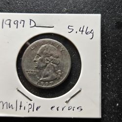 1997 D QUARTER  5.46 G MULTIPLE ERRORS 