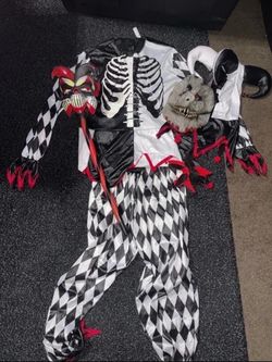 Sinister jester costume