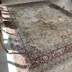 Pakistani Oriental Rug 9x11 Very Fine Hand Knotted Carpet - Retail: $3200