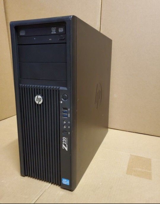 HP Z220 CMT Workstation, Intel XEON Quad Core E3 1240, CPU