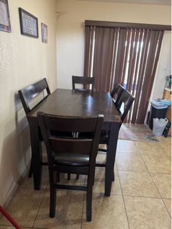 Drk Brown Table