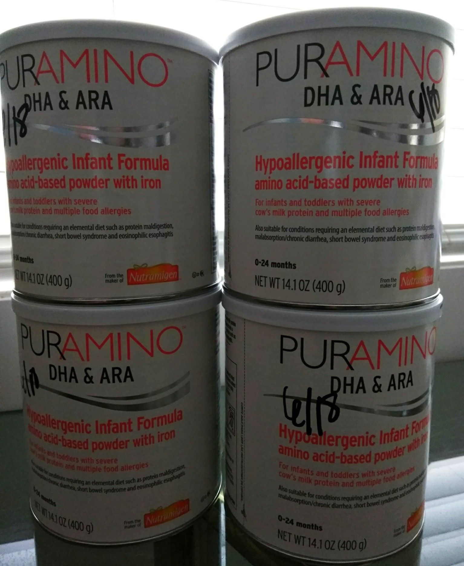 Puramino DHA & ARA Hypoallergenic infant formula