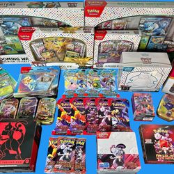 *Market Price Only* Pokémon Bulk For Sale/Trade Prismatic Evolutions, 151,  Destined Rivals, Journey Together Pokemon