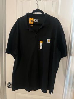 Carhartt - Tall 2X black Polo shirt $35