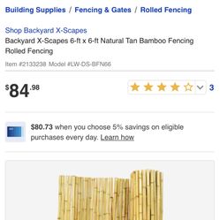 Bamboo Fencing 