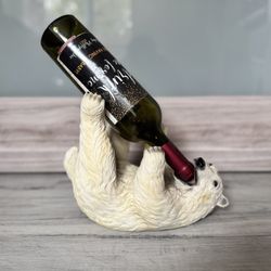 Polar Bear Wine Bottle Holder – $15  