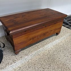 Wood Antique Cedar Chest 
