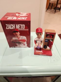 Zach Neto Angels biblehead - trade for another bobblehead