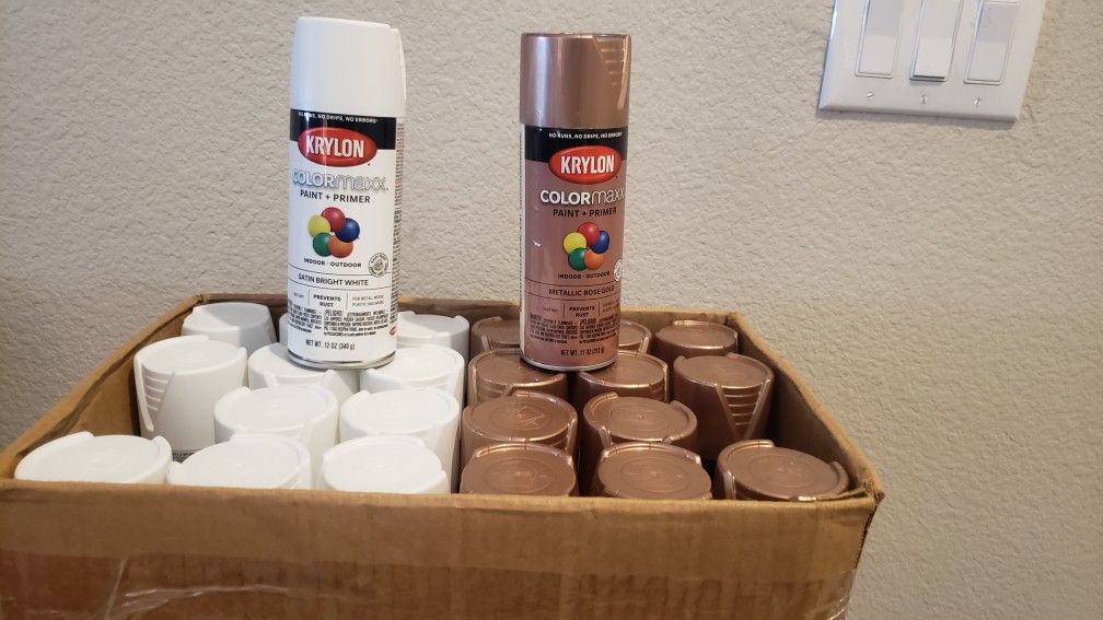 Rose Gold Metallic Any 6 Cans For 20.00