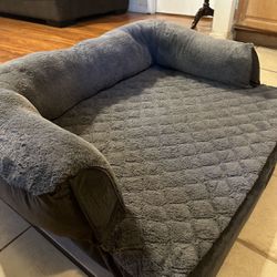 Dark gray Dog Bed 