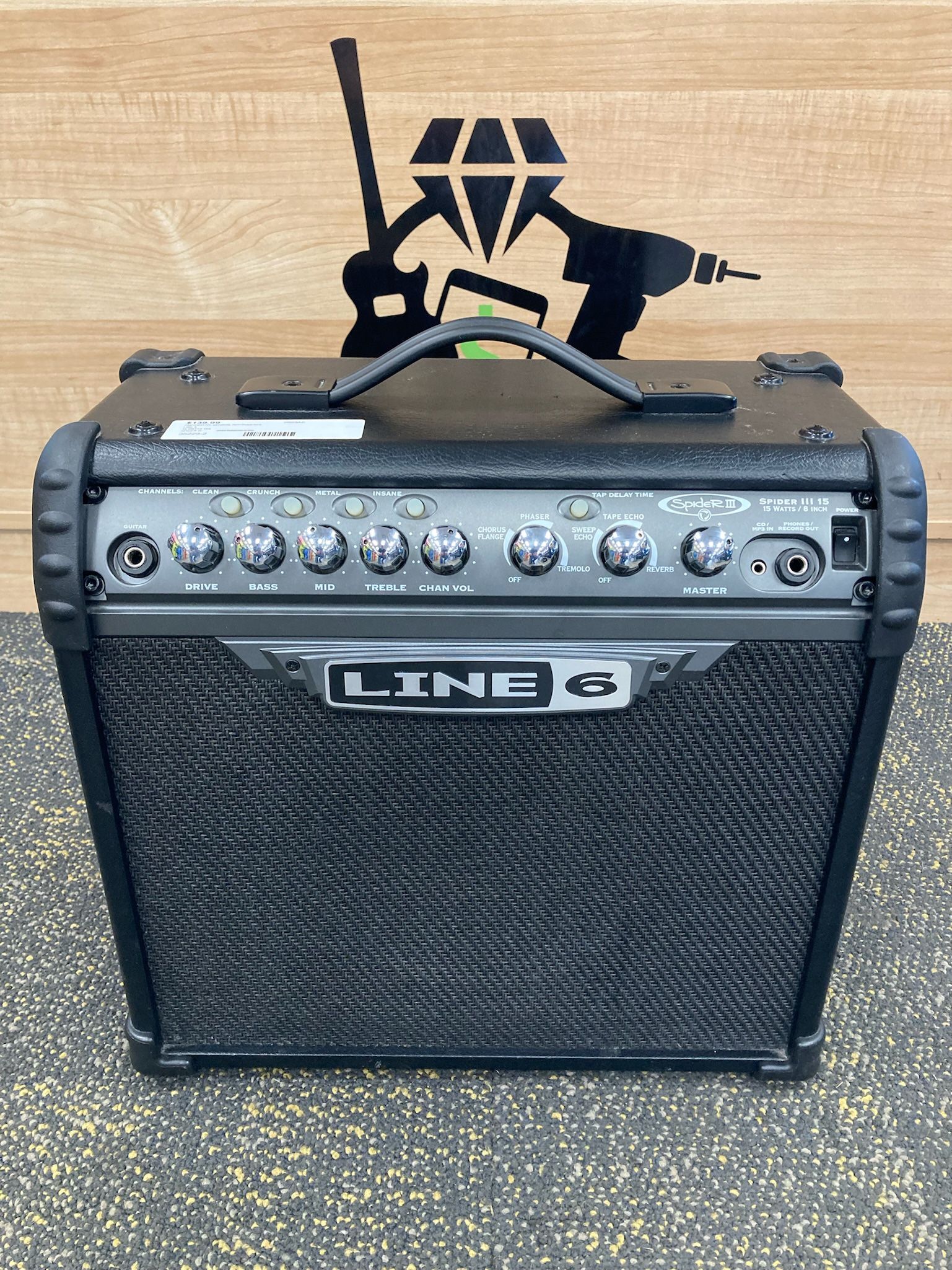Line 6 Spider III 15W 1x8 Guitar Amplifier