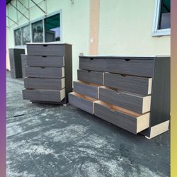 8 and 5 drawers dresser / Five and Eight drawers dresser
