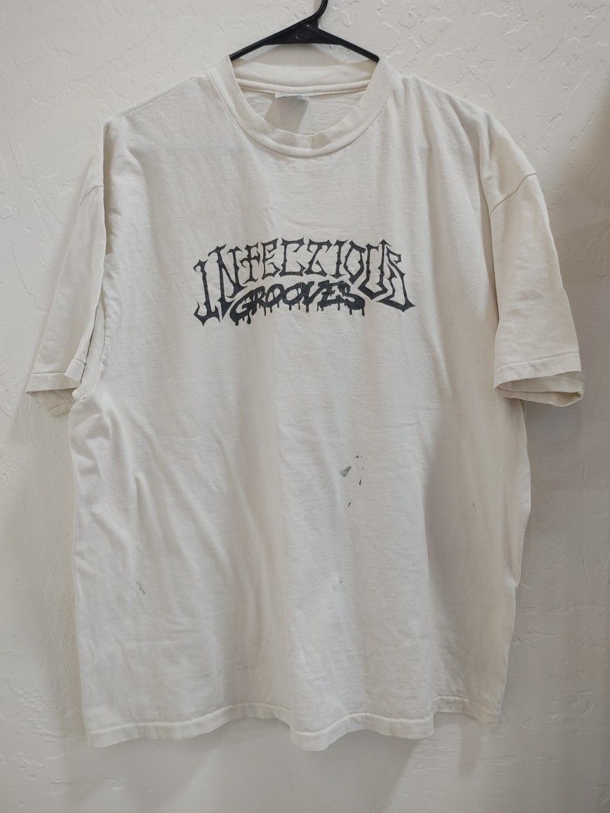 Vintage Infectious Grooves Tshirt Hanes Beefy T XL Extra Large Suicidal Tendencies Metallica Side Project Rare