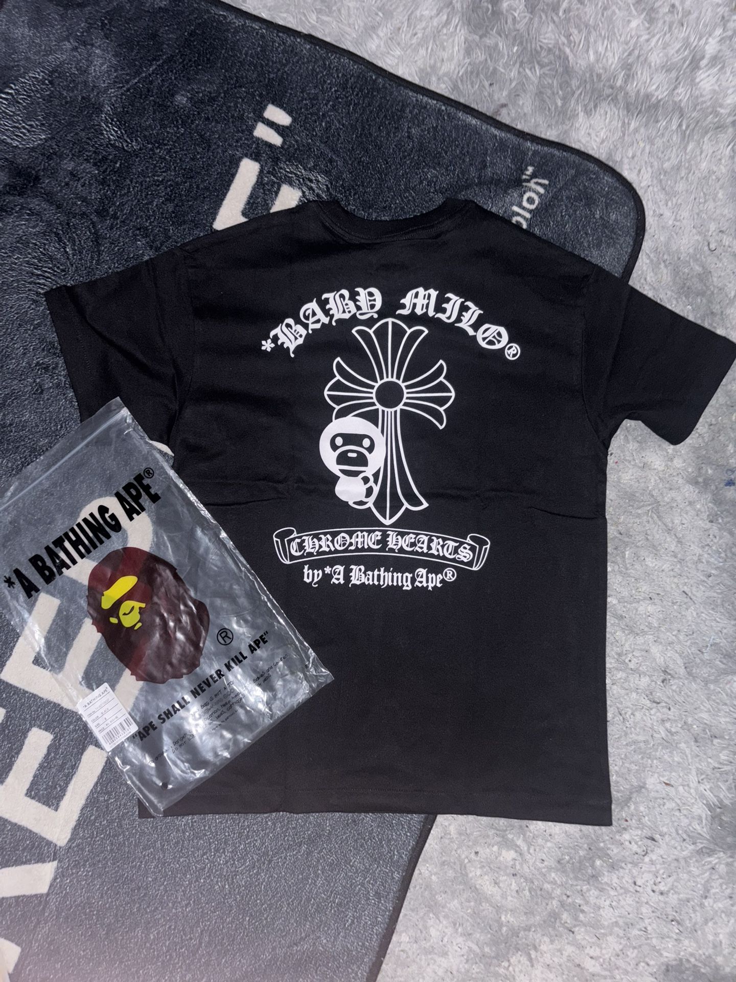 A Bathing Ape(Bape) x Chrome Hearts Shirt