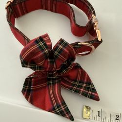 NWOT Large Christmas  Dog Collar 