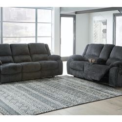 Ashley’s Furniture Draycoll Reclining 2Pc Set