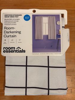 Room Essentials Room-Darkening Curtain Panel 42x63