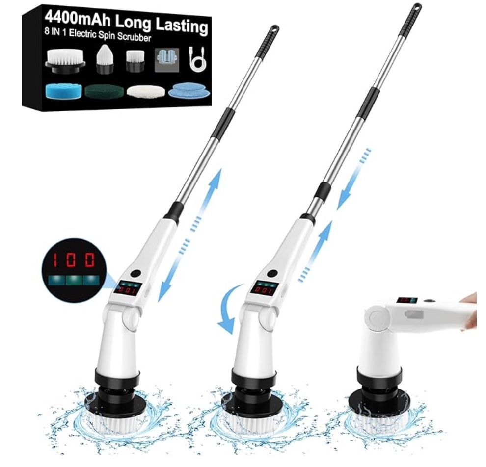 Selection Of New Electric Cleaning Brushes