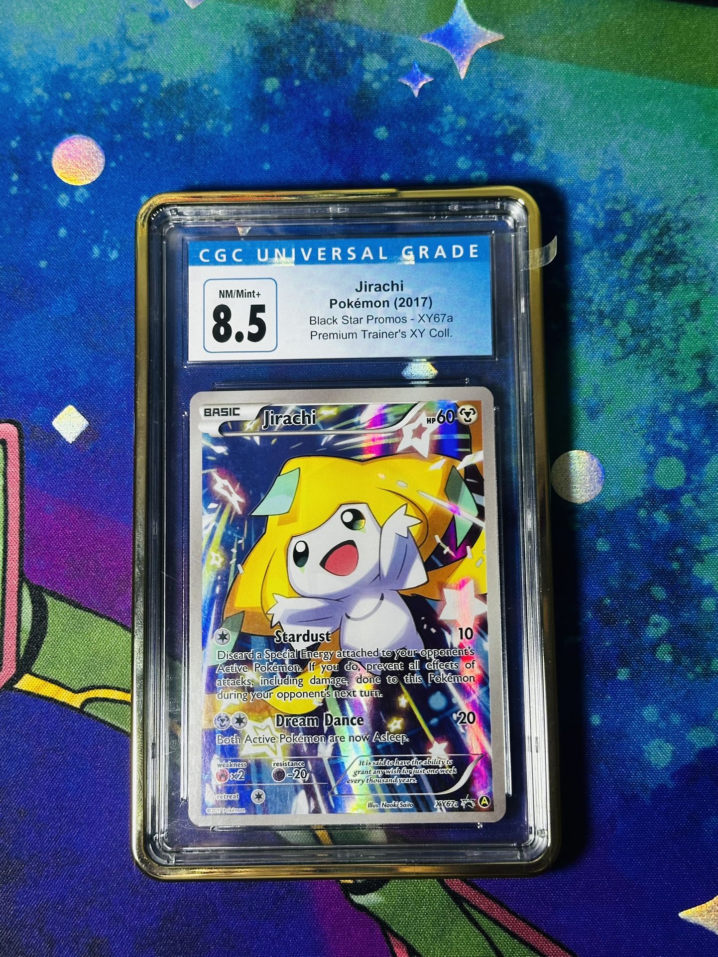 Jirachi CGC 8.5 ✨ 🔥 🥶