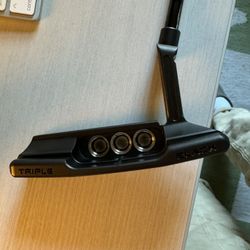 LH Limited Edition Scotty Cameron B3 Triple Black Newport