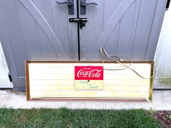 1950’s-1960’s Coca Cola Light Up Menu Board