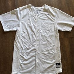 Mens Nike Button Up Jersey