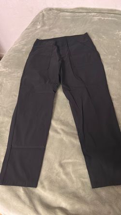 Dark Gray Straight-Leg Pants/size 8