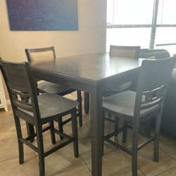 Counter Height Dining Kitchen Table Set