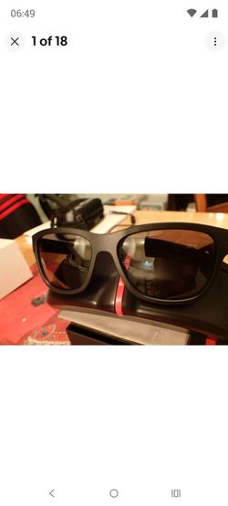 Prada Linea Rossa Grey Gradient Rectangular Men's Sunglasses