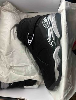 Air Jordan 8 Black Silver Sneakers