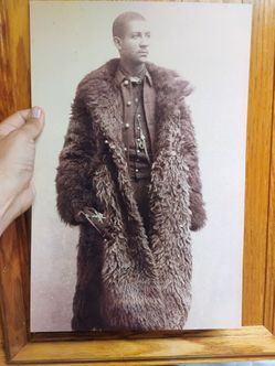 Historic photo print Buffalo soldier 25th infantry 1880s