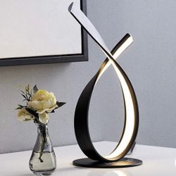 Royce 15 1/2" High Black LED Accent Table Lamp