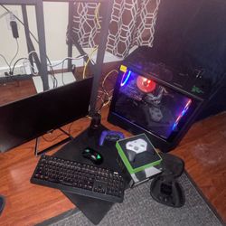 “Complete Gaming Setup - GTX 1650 PC, 24GB RAM, Elite Accessories (Used Like New)”