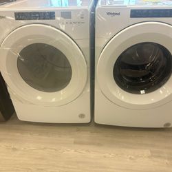 Whirlpool Washer And Electric Dryer Front Loader Set