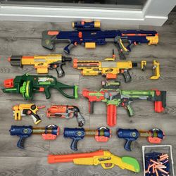 Nerf Gun Lot 