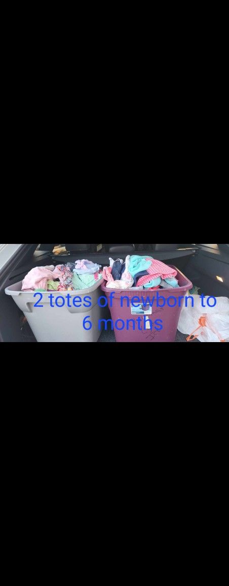 Newborn Girls To 6 Months