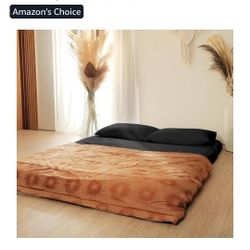 Japanese Futon Floor Mattress - Medium Firm Futon Mattress for Sleeping