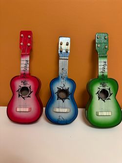 Mexican mini guitars