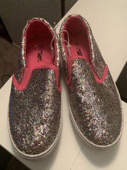 Glitter sequins Slip Ons