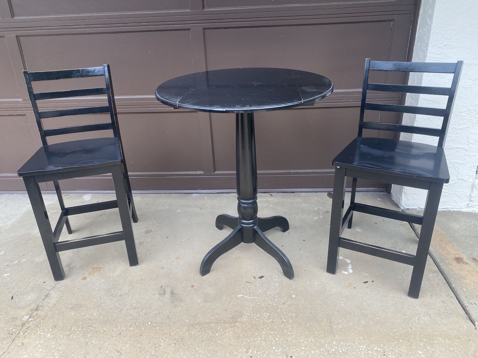 High Top Table Dinning Set