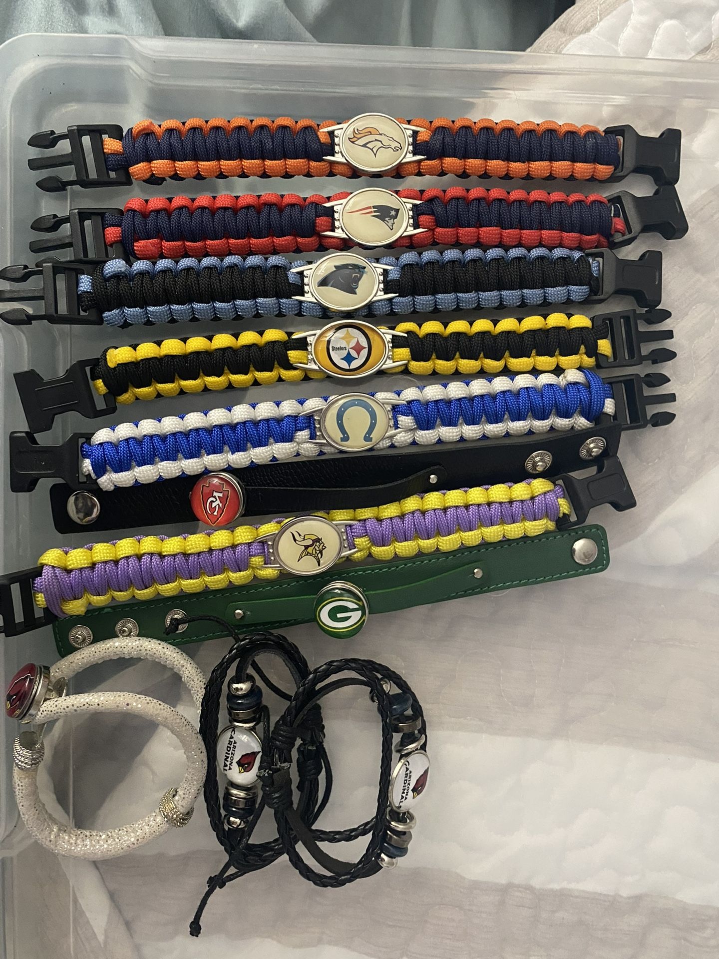 NFL Custom Bracelets