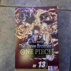 One Piece TCG English The Three Brothers Ultra Starter Deck ST-13