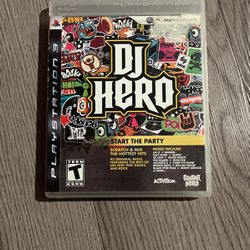 PS3 Game DJ Hero