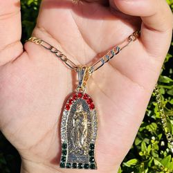 Virgencita Gold Plated